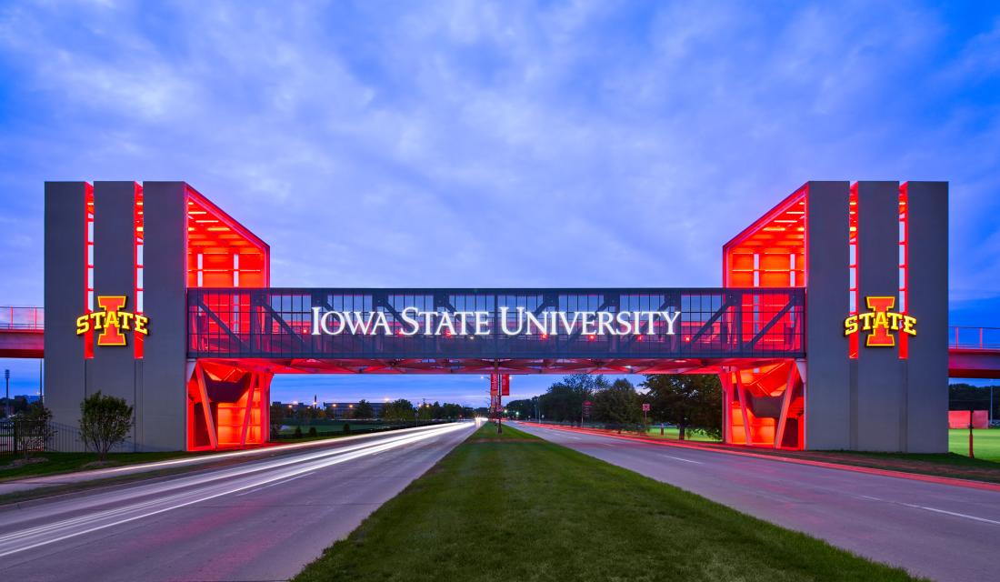 Iowa State University Gateway Bridge Central Sales Lighting Alliance