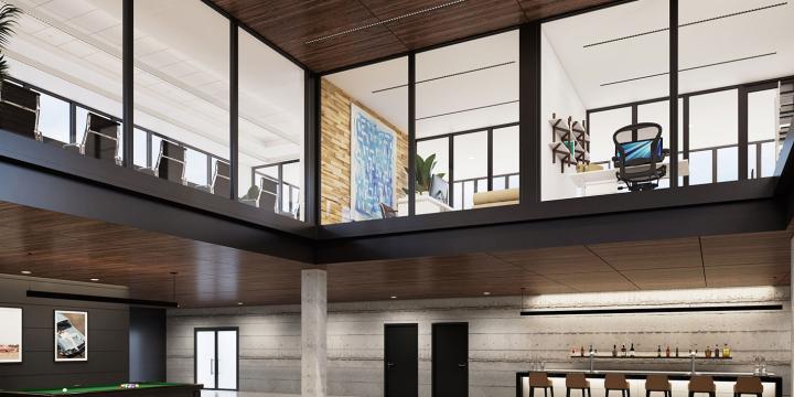 Seem 1 Louver Open Office